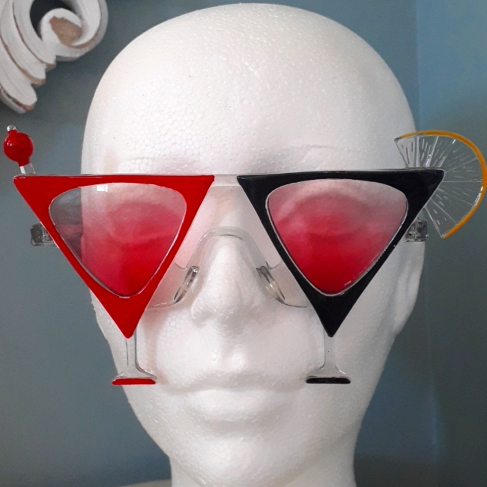 & Vintage Dr. Peepers Novelty Cocktails Martinis sunglasses